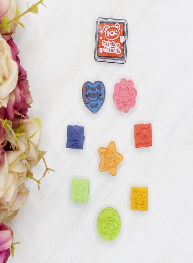 Fully Kids Stamps with Ink Pad for Card Making, Scrapbooking and DIY Artwork - Image 3